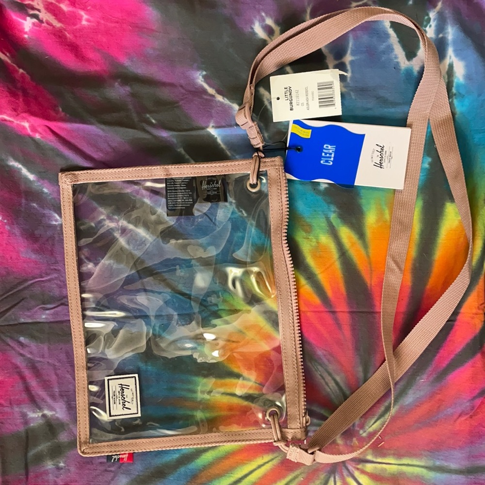 COPY - Brand new with tags Clear Herschel festival/travel bag